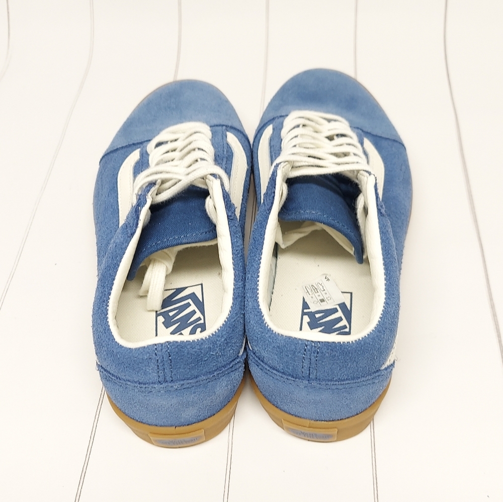 Vans Old Skool Lowpro In Blue - Picture 6 of 11